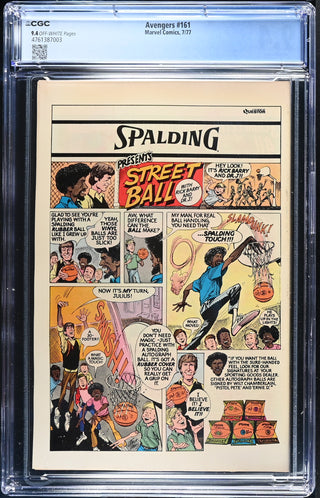 Avengers #161 (7/77) Graded CGC 9.4