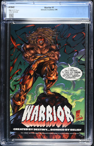 Warrior #1 (5/96) Graded CGC 9.6