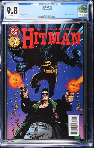 Hitman #1 (4/96) Graded CGC 9.8