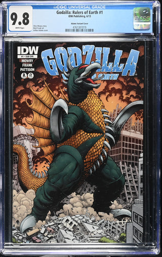 Godzilla: Rulers of Earth #1 (6/13) Graded CGC 9.8 Adams Variant Cover