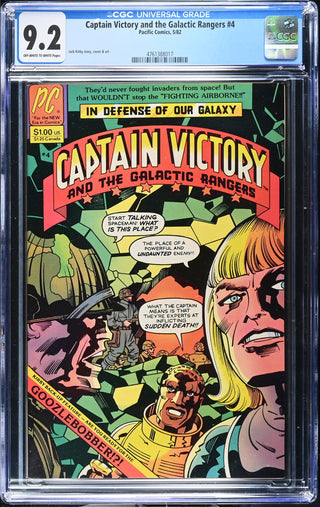 Captain Victory and the Galactic Rangers #4 (5/82) Graded CGC 9.2