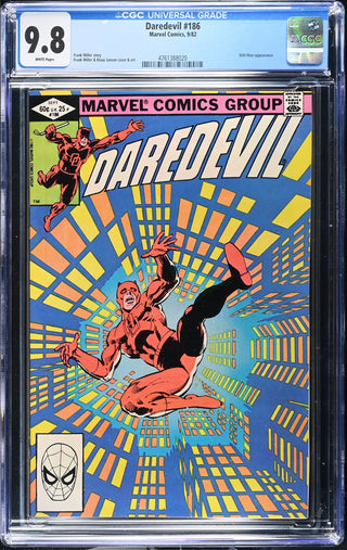 Daredevil #186 (9/82) Graded CGC 9.8