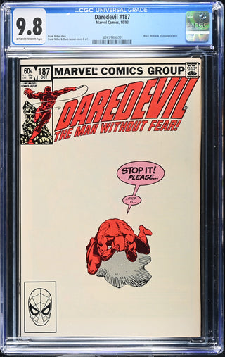Daredevil #187 (10/82) Graded CGC 9.8
