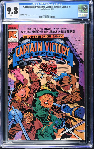 Captain Victory and the Galactic Rangers Special #1 (10/83) Graded CGC 9.8