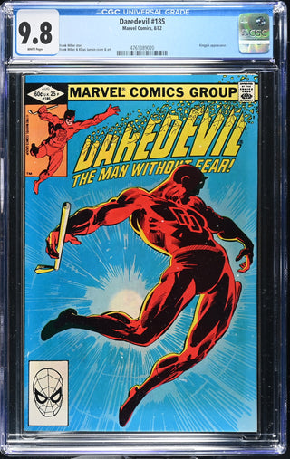 Daredevil #185 (8/82) Graded CGC 9.8