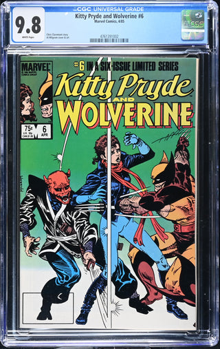 Kitty Pryde and Wolverine #6 (4/85) Graded CGC 9.8