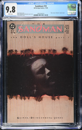 Sandman #10 (11/89) Graded CGC 9.8