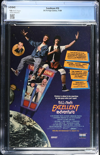 Sandman #10 (11/89) Graded CGC 9.8