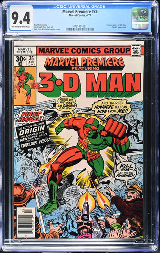 Marvel Premiere #35 (4/77) Graded CGC 9.4