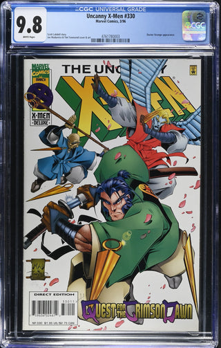 Uncanny X-Men #330 (3/96) Graded CGC 9.8