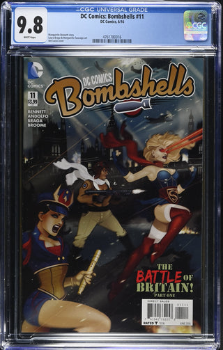 DC Comics: Bombshells #11 (6/16) Graded CGC 9.8