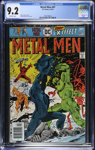 Metal Men #47 (8-9/76) Graded CGC 9.2