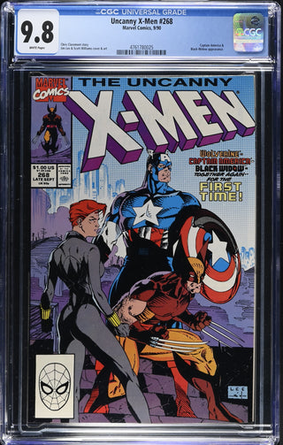 Uncanny X-Men #268 (9/90) Graded CGC 9.8