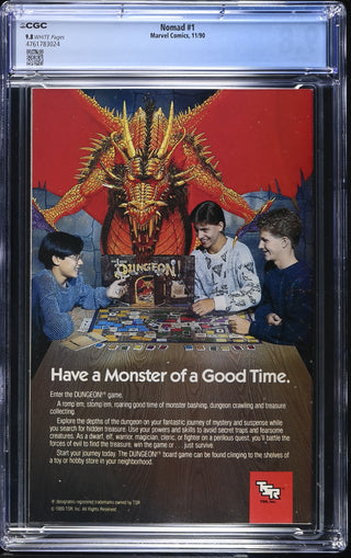 Nomad #1 (11/90) Graded CGC 9.8