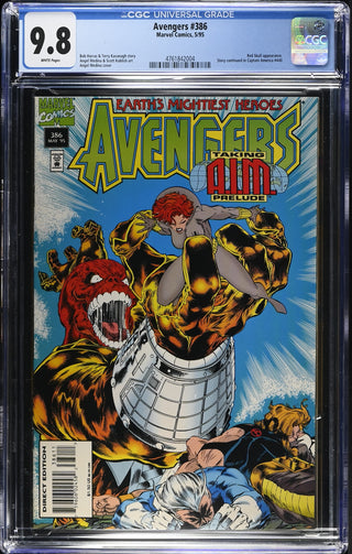 Avengers #386 (5/95) Graded CGC 9.8 front cover