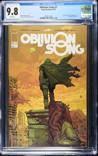 Oblivion Song #1 (3/18) Graded CGC 9.8