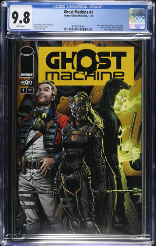 Ghost Machine #1 (1/24) Graded CGC 9.8 front cover