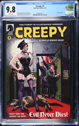Creepy #3 (5/10) Graded CGC 9.8 front cover