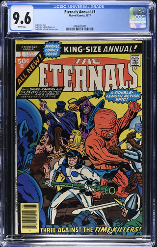 Eternals Annual #1 (1977) Graded CGC 9.6 front cover