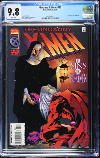 Uncanny X-Men #327 (12/95) Graded CGC 9.8 front cover