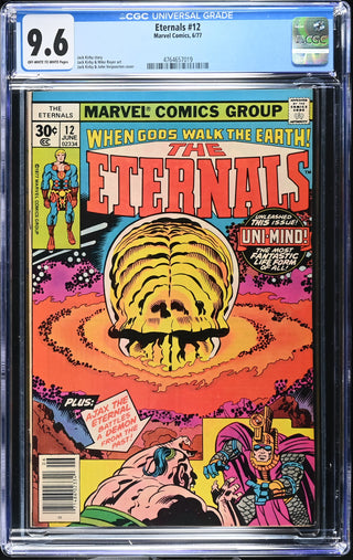 Eternals #12 (6/77) Graded CGC 9.6 front cover