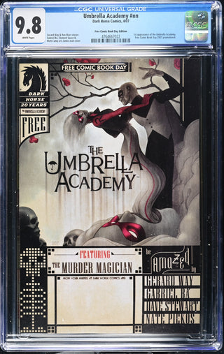 Umbrella Academy #nn (4/07) Graded CGC 9.8 Free Comic Book Day Edition
