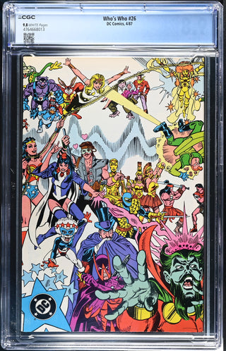 Who's Who #26 (4/87) Graded CGC 9.8