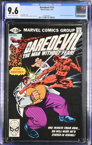 Daredevil #171 (6/81) Graded CGC 9.6