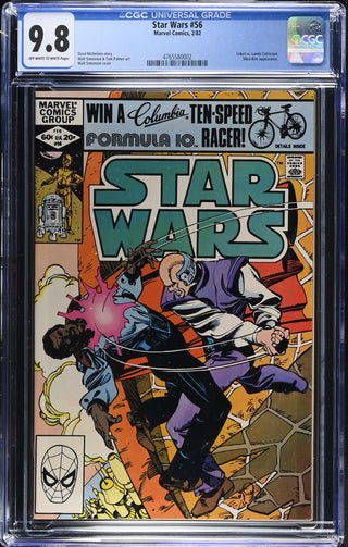 Star Wars #56 (2/82) Graded CGC 9.8 front cover