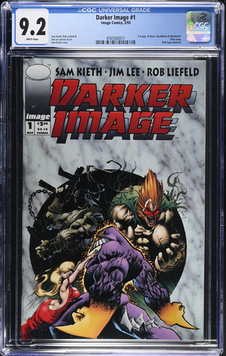Darker Image #1 (3/93) Graded CGC 9.2 front cover