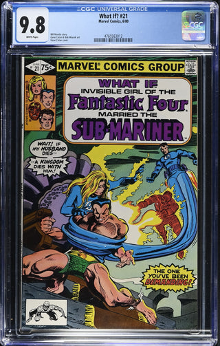 What If? #21 (6/80) Graded CGC 9.8 front cover