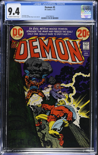 Demon #5 (1/73) Graded CGC 9.4 front cover