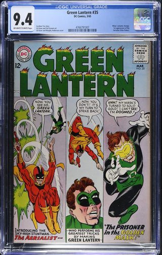 Green Lantern #35 (3/65) Graded CGC 9.4 front cover