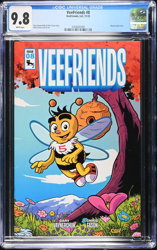 VeeFriends #8 (11/25) Graded CGC 9.8 front cover