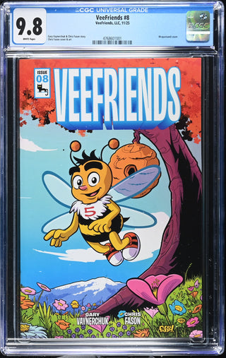 VeeFriends #8 (11/25) Graded CGC 9.8 front cover