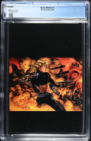 Black Widow #1 (5/99) Graded CGC 9.8 back cover