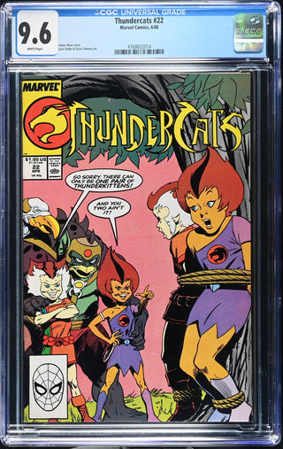 Thundercats #22 (4/88) Graded CGC 9.6 front cover