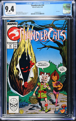 Thundercats #24 (6/88) Graded CGC 9.4 front cover