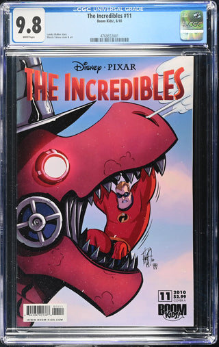 The Incredibles #11 (6/10) Graded CGC 9.8 front cover