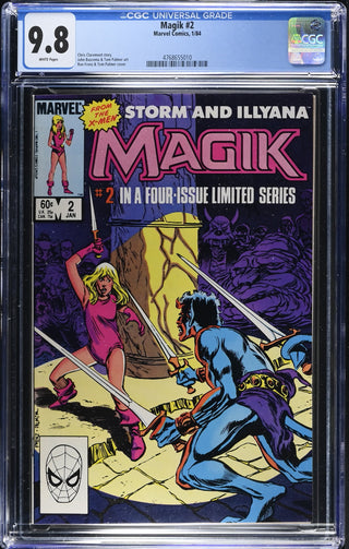 Magik #2 (1/84) Graded CGC 9.8 front cover
