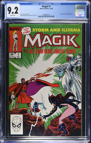 Magik #1 (12/83) Graded CGC 9.2 front cover
