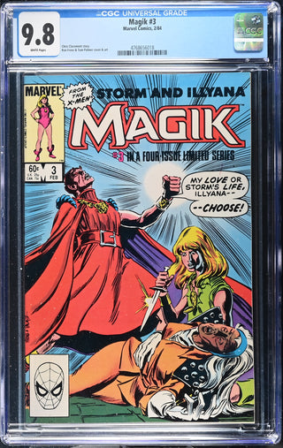 Magik #3 (2/84) Graded CGC 9.8 front cover