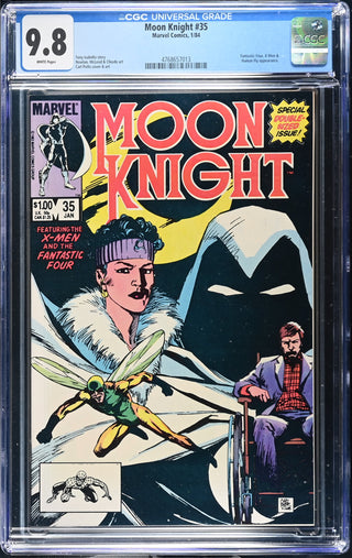 Moon Knight #35 (1/84) Graded CGC 9.8 front cover