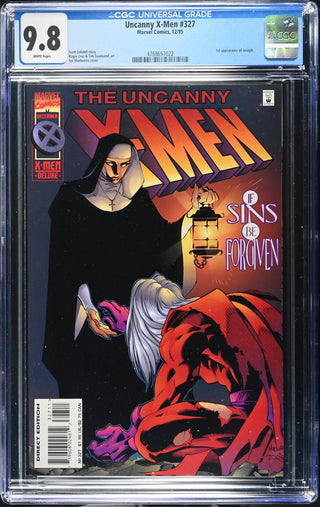 Uncanny X-Men #327 (12/95) Graded CGC 9.8 front cover