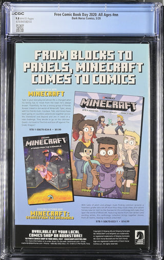 Free Comic Book Day 2020: All Ages #nn (5/20) Graded CGC 9.8 back cover