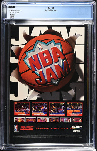 Ray #1 (5/94) Graded CGC 9.6 back cover