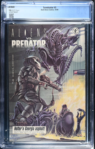 Terminator #3 (10/90) Graded CGC 9.8