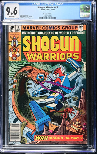 Shogun Warriors #9 (10/79) Graded CGC 9.6 Newsstand Edition