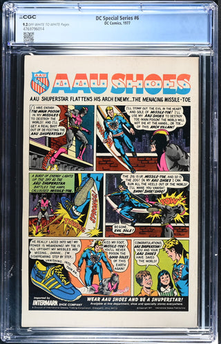 DC Special Series #6 (1977) Graded CGC 9.2