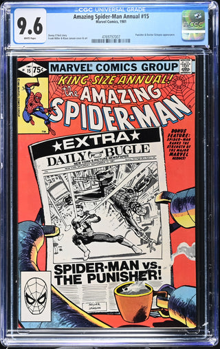 Amazing Spider-Man Annual #15 (1981) Graded CGC 9.6 front cover